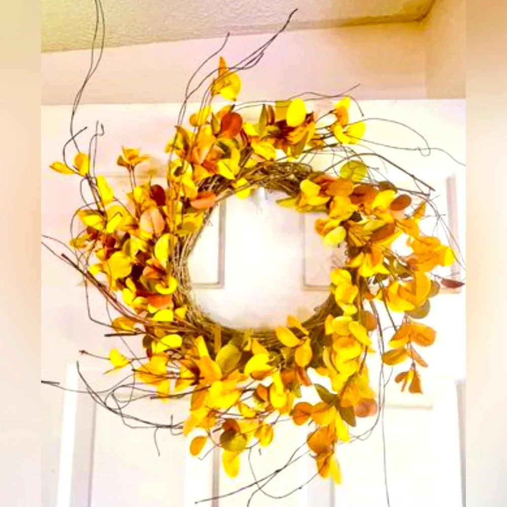 *Mixed Fall Twig Wreath